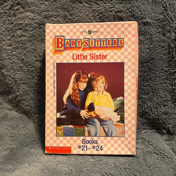 Vintage The Babysitters Club Spin-Off Little Sister Book Set 21-24 Ann M Martin - Picture 3 of 5